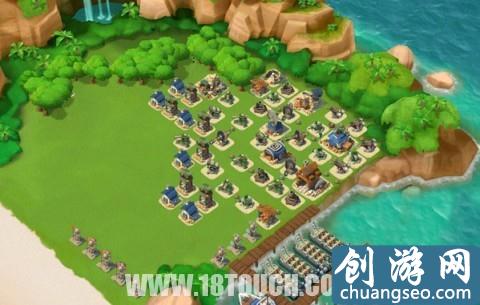 Boom Beach 海島奇兵20本防御陣型合集